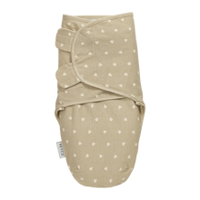 Load image into Gallery viewer, Wrapper Swaddle Sweet Heart Sand / Soft Sand (0-3 months)
