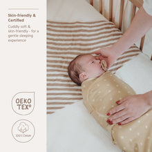 Load image into Gallery viewer, Wrapper Swaddle Sweet Heart Sand / Soft Sand (0-3 months)
