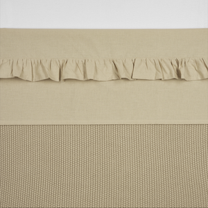 Sheet 75*100 Ruffle Sand