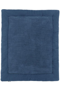 Playpen 77*97 cm Waffle Teddy Indigo