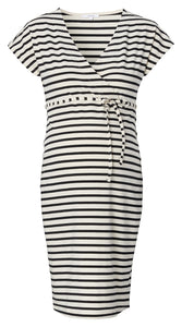 Maternity Dress Nursing Stripes