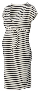 Maternity Dress Nursing Stripes