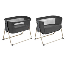 Load image into Gallery viewer, Bedside Sleeper Tori ECO Beyond Graphite - Co Sleeper
