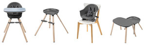 High Chair Moa ECO 4-in-1 Beyond Graphite