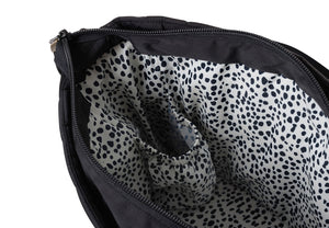 Nursery Stroller Buggy Organizer Puffed Black
