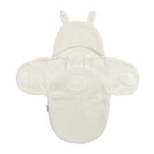 Load image into Gallery viewer, Wrap Blanket Teddy Rabbit Natural
