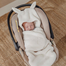 Load image into Gallery viewer, Wrap Blanket Teddy Rabbit Natural
