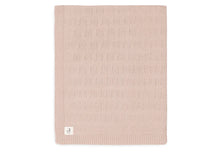 Load image into Gallery viewer, Blanket 100*150 Grain Knit Wild Rose
