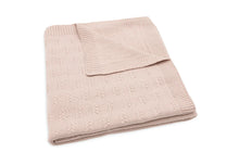 Load image into Gallery viewer, Blanket 100*150 Grain Knit Wild Rose
