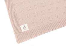 Load image into Gallery viewer, Blanket 100*150 Grain Knit Wild Rose
