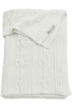 Load image into Gallery viewer, Blanket 75*100 Romantic Flower Offwhite
