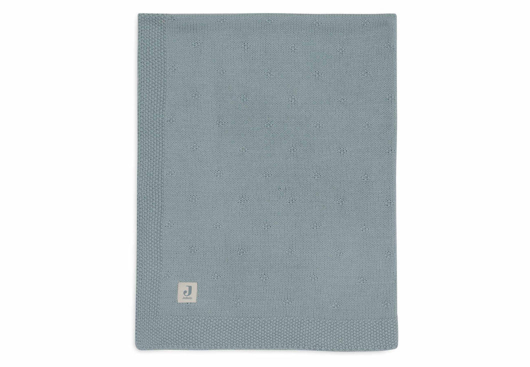 Blanket 75*100 Cosy Knit Sea Green