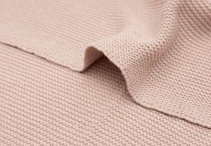 Blanket 100*150 Basic Knit Wild Rose