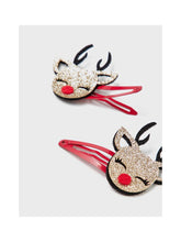 Load image into Gallery viewer, Hairclip Christmas Reindeer
