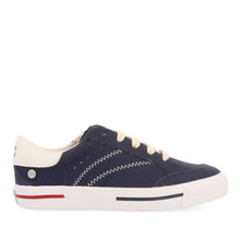 Load image into Gallery viewer, Sneaker Navy Blue with White Details
