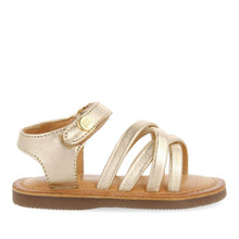 Load image into Gallery viewer, Sandals Straps Metallic Gold

