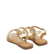 Load image into Gallery viewer, Sandals Straps Metallic Gold
