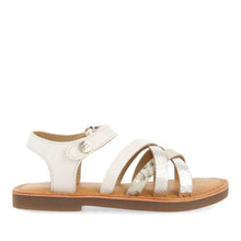 Load image into Gallery viewer, Sandal Leather Multi Strap White
