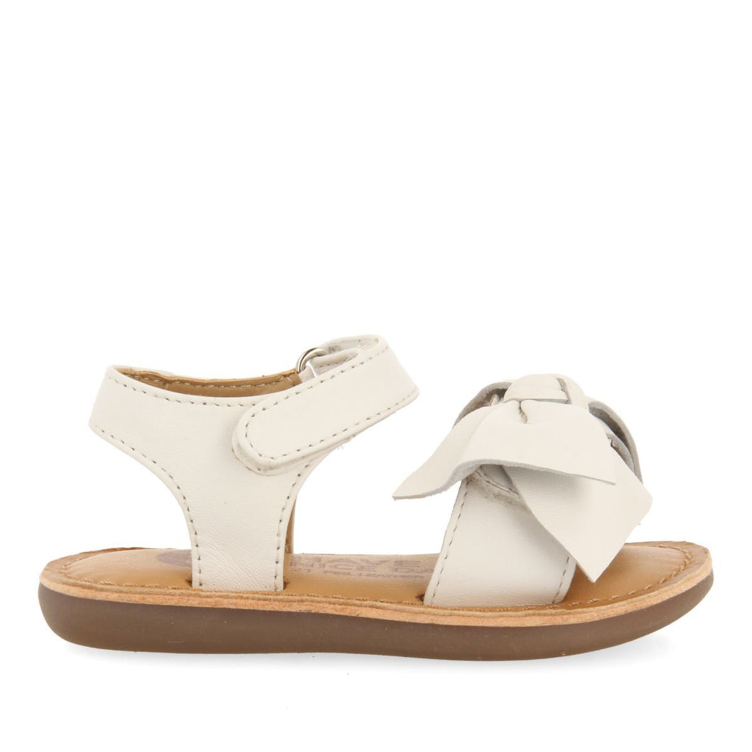 Sandals Bow White