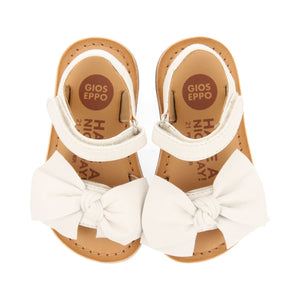 Sandals Bow White