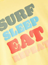 Load image into Gallery viewer, Set Shirt + Short Surf Sleep Eat Repeat, 2 colors
