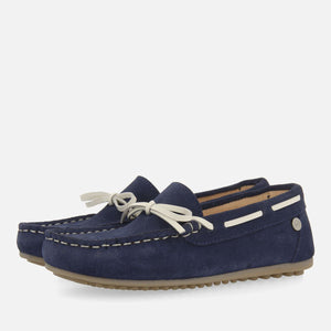 Moccasin Suede Navy