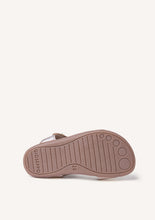 Load image into Gallery viewer, Barefoot Sandal Butterfly Gold and White
