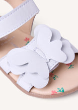 Load image into Gallery viewer, Barefoot Sandal Butterfly Gold and White
