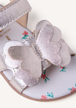 Load image into Gallery viewer, Barefoot Sandal Butterfly Gold and White
