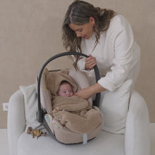 Load image into Gallery viewer, Wrap Blanket Teddy Rabbit Warm Brown
