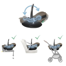 Load image into Gallery viewer, Carseat Infant Pebble 360 Pro² Twillic Truffle (birth - 18 M)
