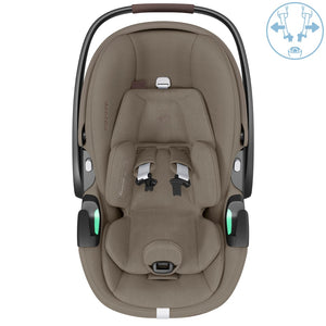Carseat Infant Pebble 360 Pro² Twillic Truffle (birth - 18 M)