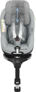 Carseat Infant+Toddler Mica PRO Eco I-Size Authentic Grey (birth - 4 Y) + Baby Hugg Inlay