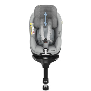 Carseat Infant+Toddler Mica PRO Eco I-Size Authentic Grey (birth - 4 Y) + Baby Hugg Inlay