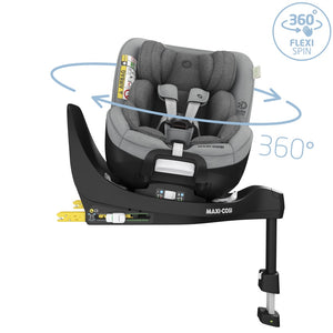 Carseat Infant+Toddler Mica PRO Eco I-Size Authentic Grey (birth - 4 Y) + Baby Hugg Inlay