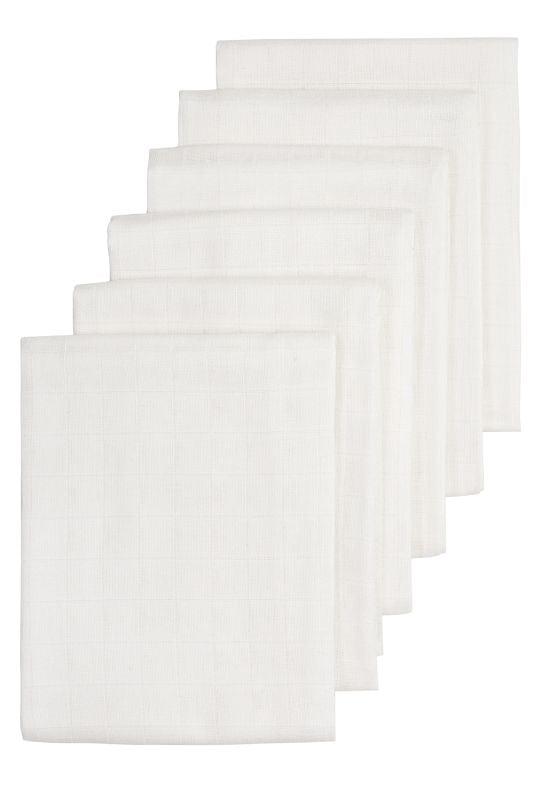 Hydrophilic Multi Cloths White (6 pcs)
