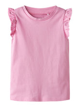 Load image into Gallery viewer, Shirt Short Ruffle Sleeve, 2 colors
