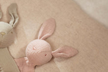 Load image into Gallery viewer, Pacifier Cloth Bunny Ears Wild Rose
