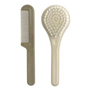 Brush & Comb Set Olive Green