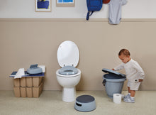 Load image into Gallery viewer, Diaper Pail Iron Blue
