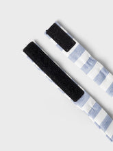 Load image into Gallery viewer, Bowtie Stripe Chambray Blue
