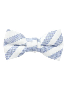 Bowtie Stripe Chambray Blue