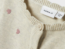 Load image into Gallery viewer, Cardigan Knit Hearts, 2 colors
