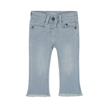 Load image into Gallery viewer, Jeans Flared Blue Denim
