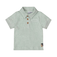 Load image into Gallery viewer, Polo Terry Faded Green
