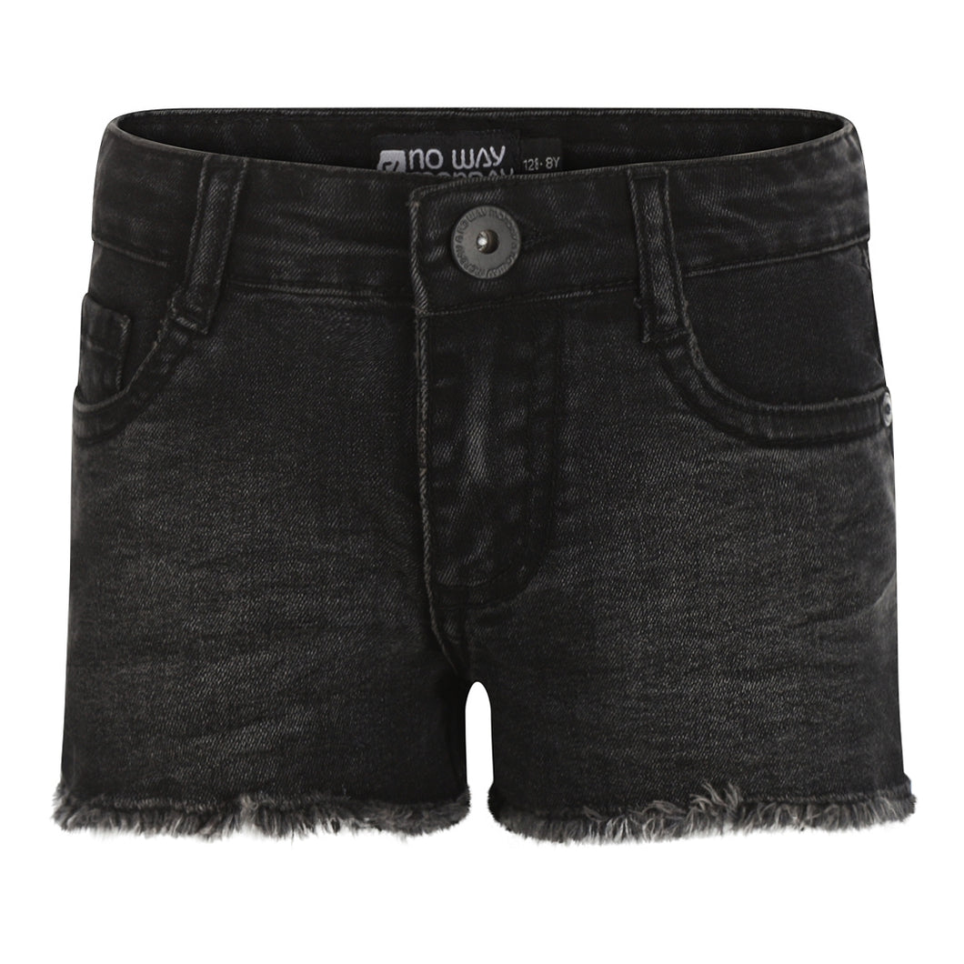 Jeans Short Slim Fit Dark Grey