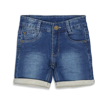 Load image into Gallery viewer, Jeans Short Midblue Denim
