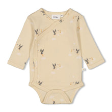 Load image into Gallery viewer, Romper Wrap AOP Rib Special Delivery
