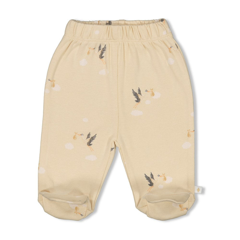 Pants with Foot AOP Rib Special Delivery