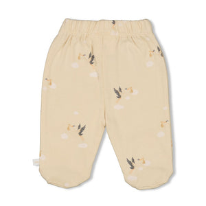 Pants with Foot AOP Rib Special Delivery